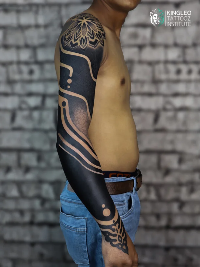 Ashutoush Bairagi: Tattoo work