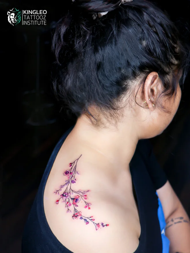 Karan Dawar: Tattoo work