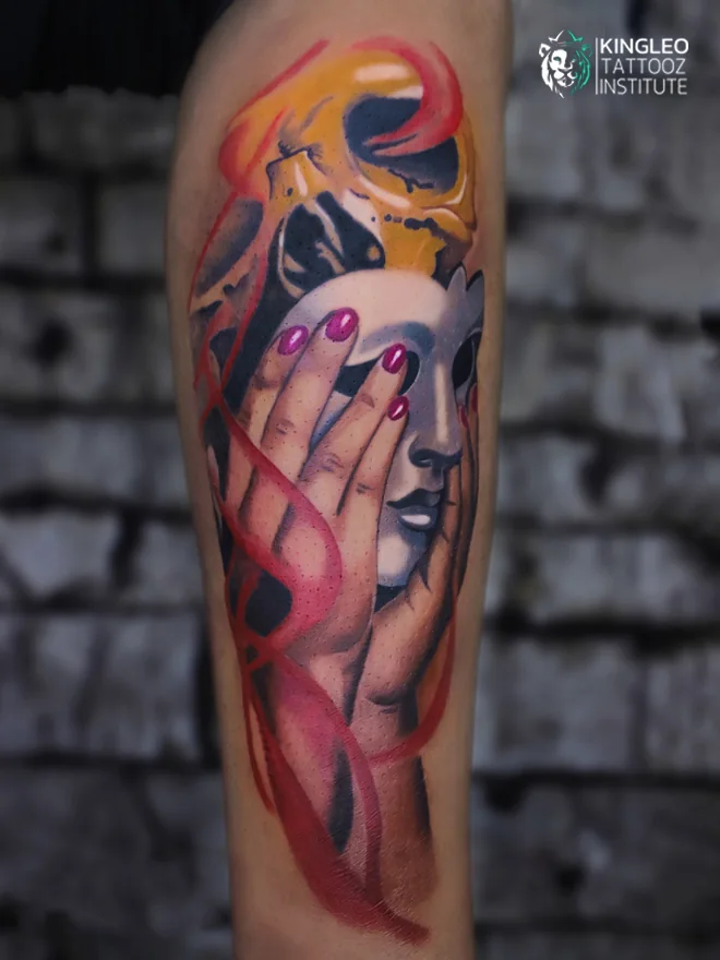 Pradeep Thakur: Tattoo work