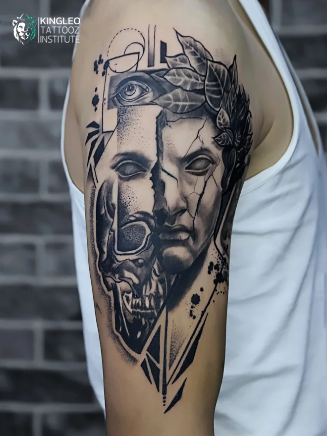 Shradha Prajapat: Tattoo work