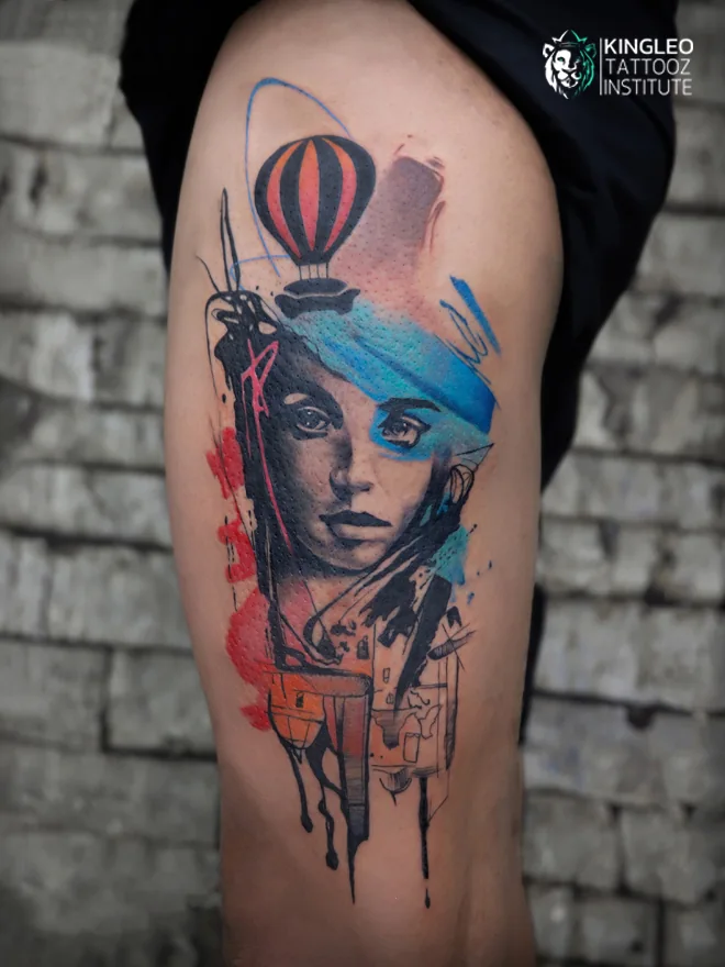 Yash Sharma: Tattoo work
