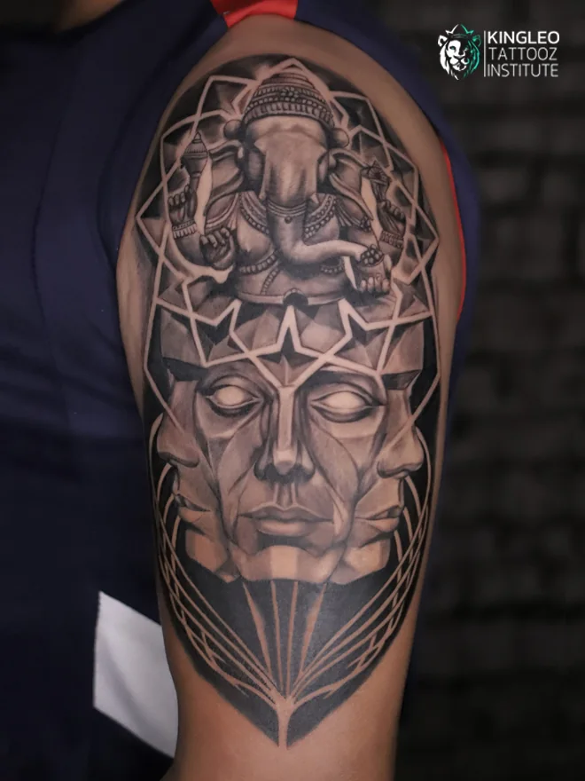 Yash Sharma: Tattoo work